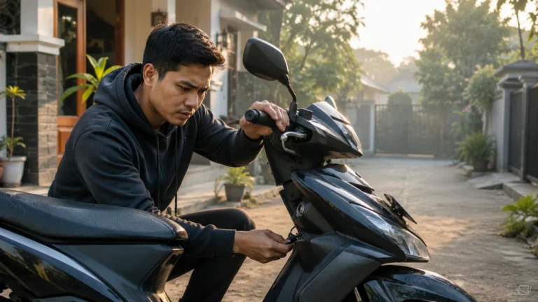 motor susah hidup saat pagi