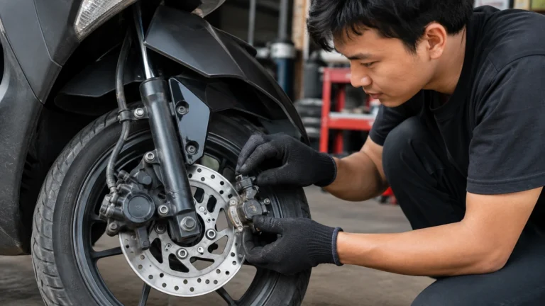 rem motor berbunyi saat ditekan