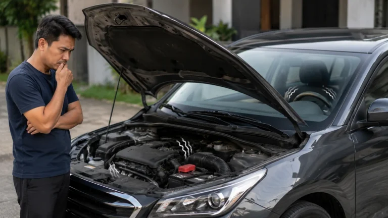 mobil bergetar saat idle