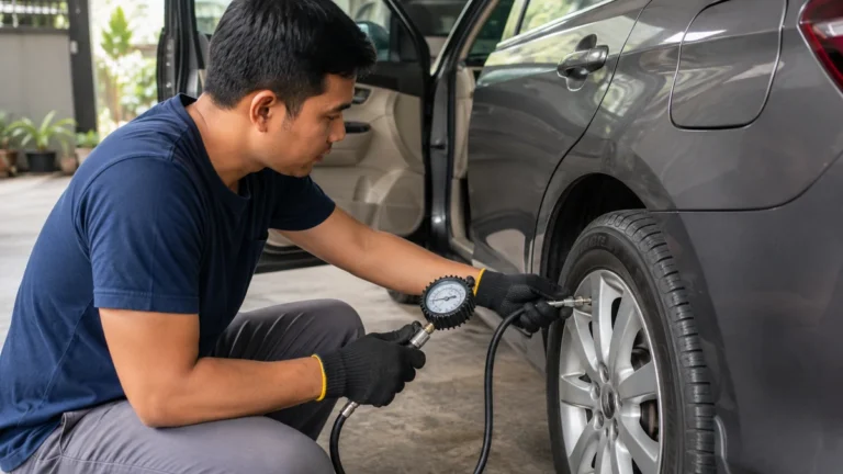 tekanan angin ban mobil