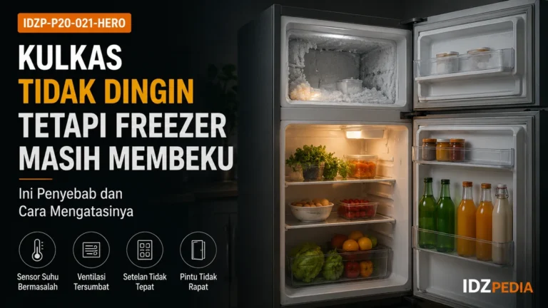 Kulkas Tidak Dingin tetapi Freezer Masih Membeku: Apa yang Perlu Dicek?