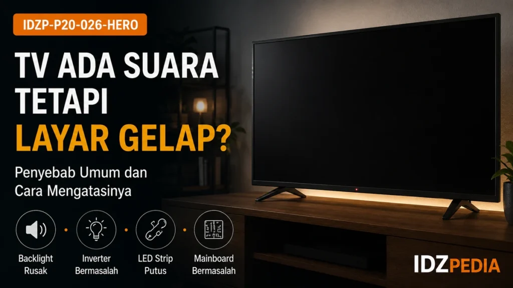 TV Ada Suara tetapi Layar Gelap: Apa yang Bisa Menjadi Penyebabnya?